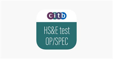 CITB HS&E test and alternatives .